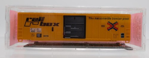 Kit Roundhouse 8921 N 50"" FMC Sgl Door Boxcar Railbox Chesapeake & Ohio #400021 | Zustand: New