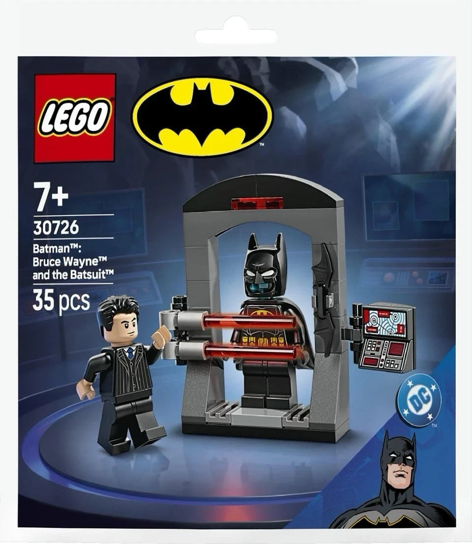LEGO Batman Bruce Wayne & the Batsuit 30726 35 Piece Polybag Brand New Sealed