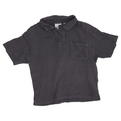 Zara, Poloshirt, Größe: 98, Grau, Baumwolle, Einfarbig, Unisex (Kinder) #W7o