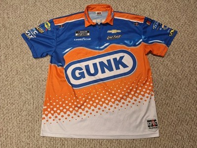 Live Fast Motorsports Gunk Goodyear Pit Crew Shirt NASCAR Racing Chevrolet XL