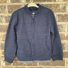 Oshkosh B'gosh Boy's Blue Full Zip Jacket Front Pockets 3T