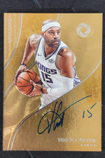 2017-18 Panini Opulence Vince Carter Opulent Autographs Auto /25 Kings