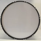 USED LUDWIG 28" CHROME WRAP FINISH MARCHING BASS DRUM, 14"X28"