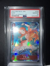 PSA 10 Nami (Alt Art) OP01-016 ROMANCE DAWN - ONE PIECE Card Game Japanese 2022