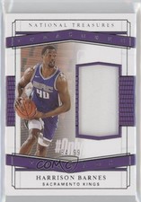 2020-21 Panini National Treasures Treasured Threads 64/99 Harrison Barnes s3g