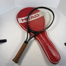 Head AMF Tournament Champion Tennis Racquet w Cover Grip 4 5/8 Vintage