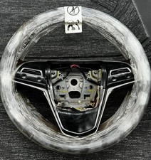 New OEM 2013-2014 Cadillac ATS Brownstone Leather Steering Wheel 22876366