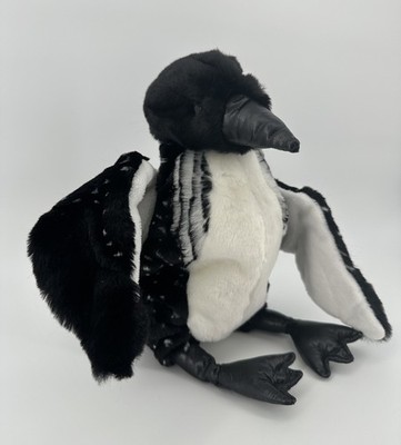 Folkmanis Loon Bird Puppet Full Body 12  Plush Story Time Library Home School