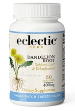 Eclectic Herb Dandelion Root Freeze-Dried 50 VegCap