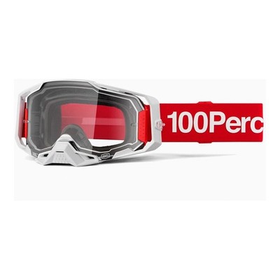 Crossbrille 100% Armega klar MTB MX-Brille Enduro Motocross Goggle