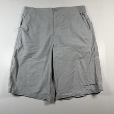 Columbia PFG Youth Boy's Omni Shade Khaki Shorts Sz Large 14/16 