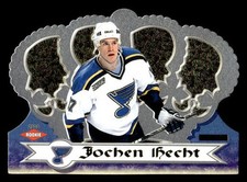 Jochen Hecht 1999-00 Pacific Crown Royale Prospect Parallel #/450 #116 Blues ESE