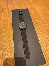 NOMOS Glashütte Club Campus 38 Nacht Schwarz 38mm Handaufzug Ref. 738 wie NEU