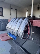 TaylorMade Burner Plus Irons 5-PW 85g Uniflex Steel Standard Length Missing 7i