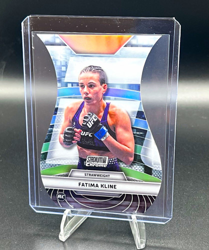 Fatima Kline Topps 2026 Stadium Club Chrome UFC Triumvirates RC #TV-50