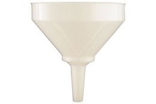 Image of LASER TOOLS 5432 Funnel 195mm White Extra Large Heavy Duty Workshop OE Quality