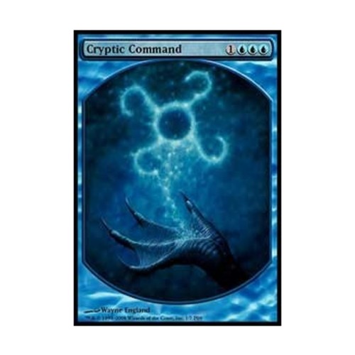 WOTC MtG Magic Player Reward Promos Cryptic Command (P) (Foil) VG