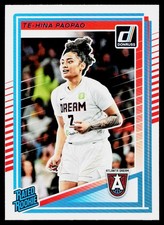 2025 Donruss WNBA Rated Rookie - Te-Hina Paopao #91 - Atlanta Dream