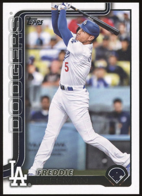 2025 Topps Series 1 #239 Freddie Freeman Los Angeles Dodgers 