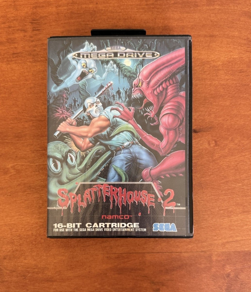 Splatterhouse 2 (Sega Mega Drive) Pal Version - Tested & Ships
