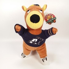 University of Akron - Zippy Kangaroo - Fear The Roo - Zips Mascot - Plush w/ Tag