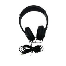 Kensington Hi-Fi Headphones K97602 M01416 6ft Cable 3.5mm AUX Jack Black