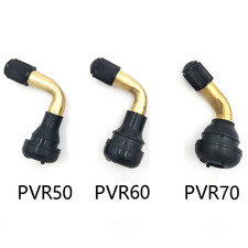 2pcs Tubeless Tyre Valve Stems for Electric Scooter Bike PVR70 60 50 45 Degree