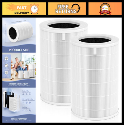 3-Pack Replacement Filter for BISSELL Air180 & Max - 3-in-1 Filtration System