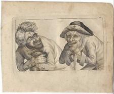 Copperplate engraving by John Collier (aka Tim Bobbin - the Lancashire Hogarth)