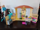 Vintage Barbie Magical Sounds Horse Stable Barn With Horse And Doll Matell READ