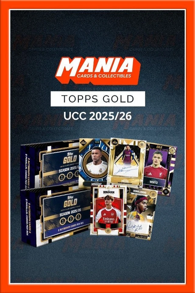 Topps Gold UCC 25/26 Randoms With Daz