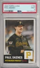 2024 PAUL SKENES RC TOPPS LIVING ROOKIE #768 PIRATES PSA 9