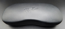 Ray Ban Black with Pattern Hard Side Glass Case with Cloth