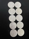 Lot of TEN One Ounce Buffalo/Jndian Head Silver Rounds .9999 Fine Golden State M