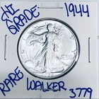 1944 WALKING LIBERTY SILVER HALF DOLLAR AUTHENTIC U.S.MINTCOIN FREESHIPPING 3779