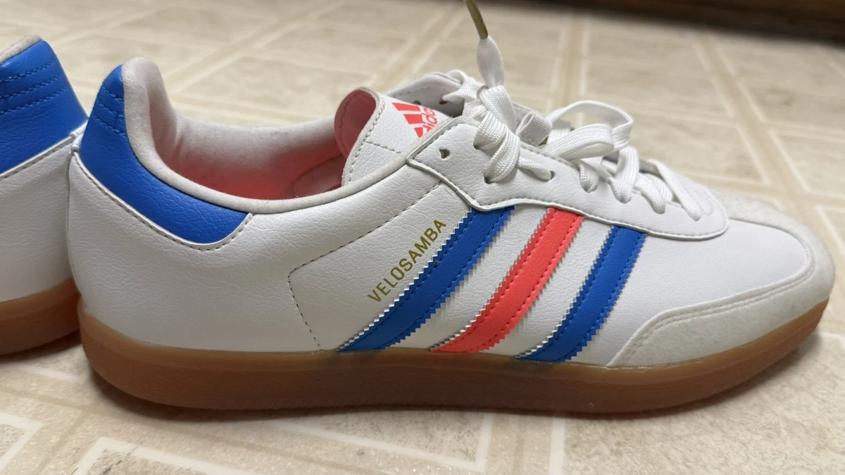 Adidas Velosamba White Blue Rush Turbo for sale | eBay