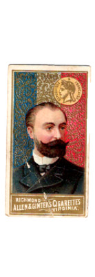 1889 N34 #16 President of France, Allen & Ginter World's Sovereigns