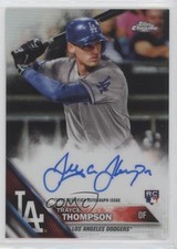 2016 Topps Chrome Rookie Refractor 309/499 Trayce Thompson #RA-TTH Auto 3a1