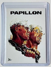 Papillon Limited Edition Artist Signed "Steve McQueen" Trading Card 3/10