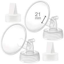 and Duckbill Valve Compatible with Spectra S1 S2 9 21mm Flange White Valve