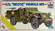 ESCI 8356 U.S. 'Recce' Vehicle M3 1/72 Scale Plastic Model Kit