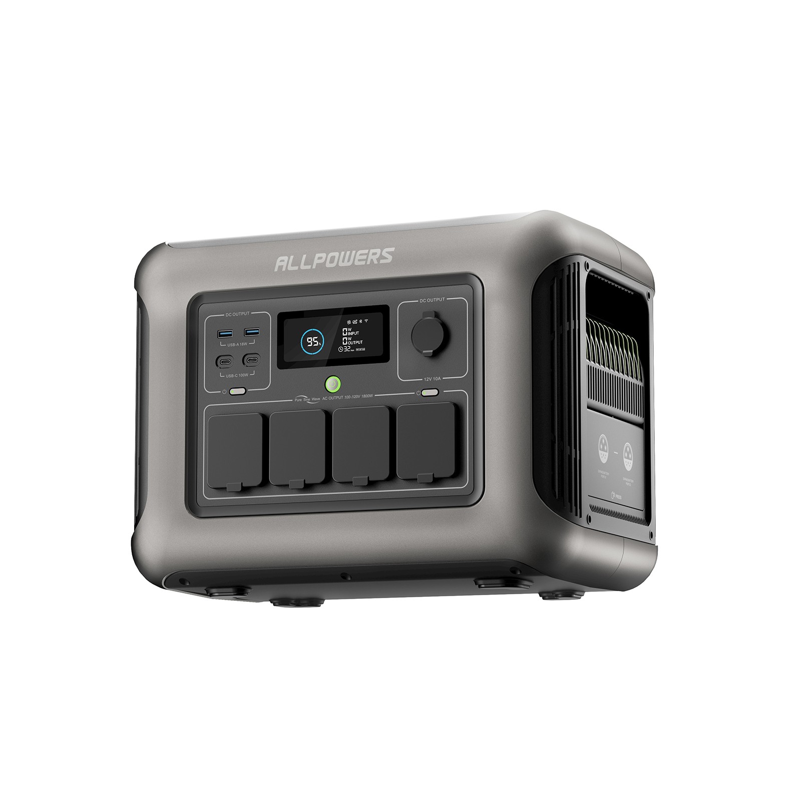 ALLPOWERS R1500 1152Wh Portable Power Station Solar Generator LFP Refurbished