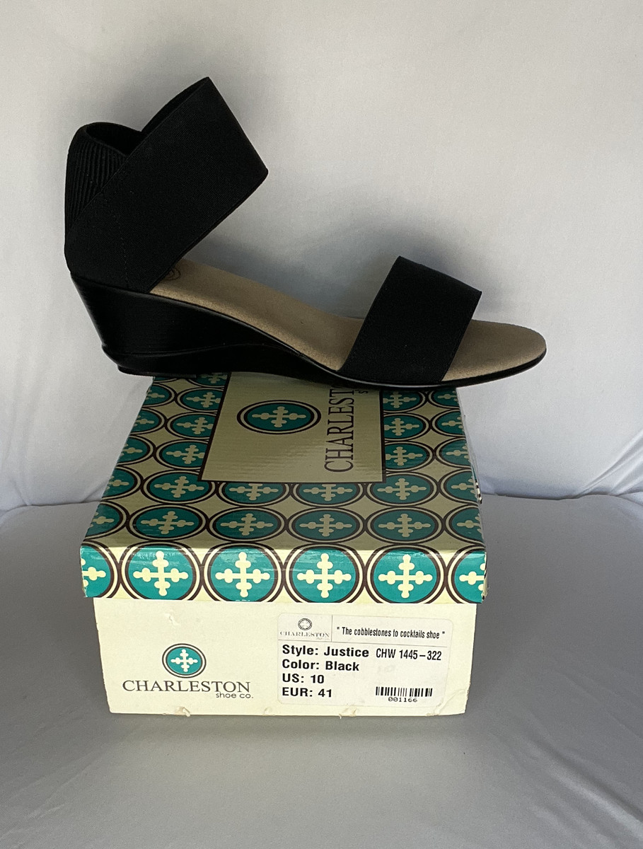 Women’s Charleston Shoe Co Justice Strappy Wedge Sandals Shoes