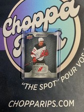 2023-24 Upper Deck Engrained Simon Nemec Rookie Ebony Base /49 #141
