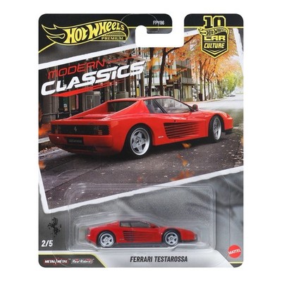 2026 hot wheels premium car culture modern classics ferrari testarossa