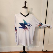 XL San Jose Sharks Hockey Is Everyone Pride Hockey Jersey Promo Shirsey Shirt