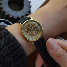 Vacheron Constantin Patrimony Squelette & Diamond 36003 18k Yellow Gold 1990s 2