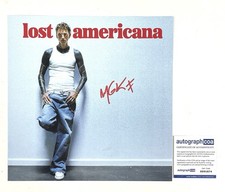 Machine Gun Kelly MGK Autographed Lost Americana Poster Signed ACOA Certified