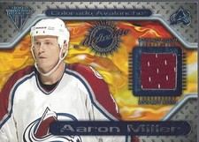 2000-01 Titanium Game Gear #76 Aaron Miller Jersey - HKY