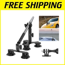 Insta360 X5/X4/X3/GoPro Max Car Mount - 59" Selfie Stick